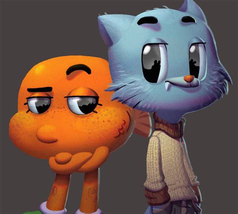 One Face A Day 54365 Gumball And Darwin By Dylean On Deviantart