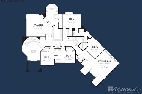 Contemporary House Plan 2414 The Wentworth 4981 Sqft 5 Beds 41 Baths