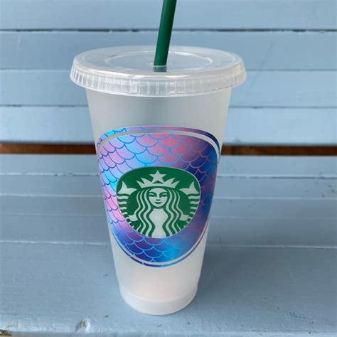Starbucks Mermaid Tumbler 2021 Etsy