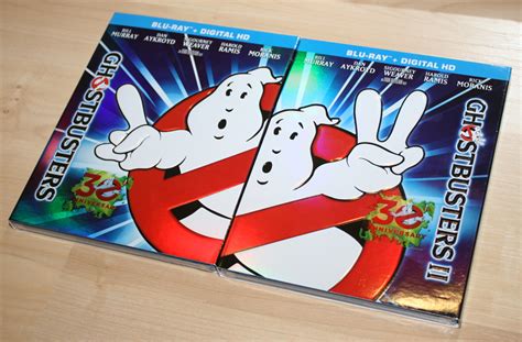 Ghostbusters 30th Anniversary Ghostbusters 2 Blu Ray Slipcovers