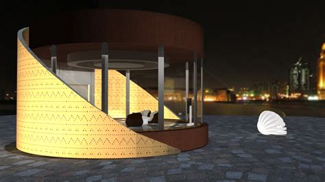 Sajid Designer 3d Set In Katara 3ds Max Deign