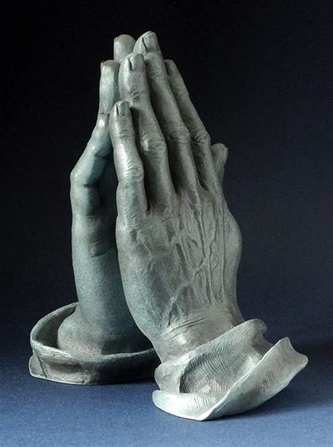 Praying Hands In Bronze Beautiful Sculpture T For Loved Ones