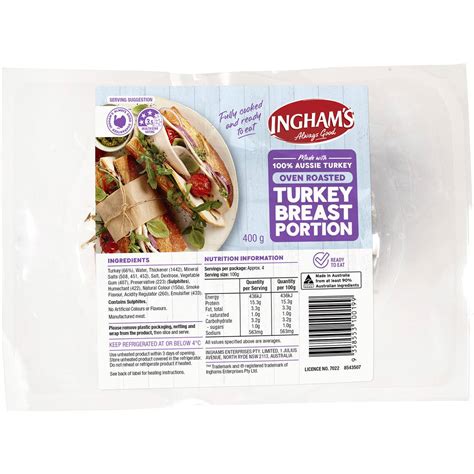 Ingham S Turkey Breast Portion G Woolworths