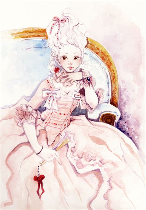 In Powder And Crinoline By Olayavalle On Deviantart Art And Illustration Marie Antoinette