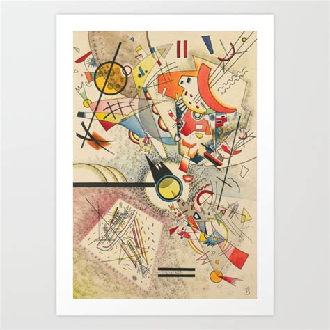 Wassily Kandinsky No Title 2 Art Print By Yellow Bird Society6
