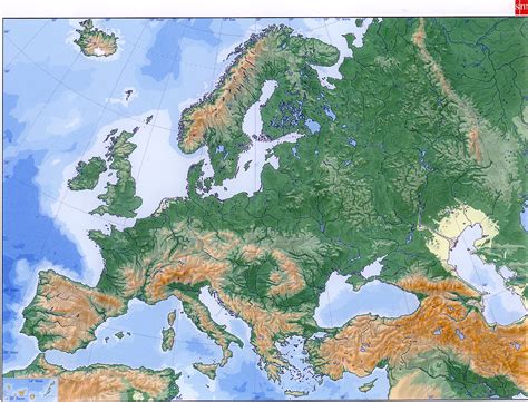 Mapa europa fisico vicens vives descargar. Mapa Mudo Fisico Europa Vicens Vives