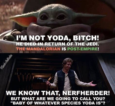 20 Baby Yoda Memes Because Its The Real Star Of The Mandalorian