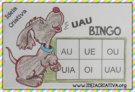 Jogo Bingo De Encontros Vocálicos Com Cartelas Para Imprimir Grátis E