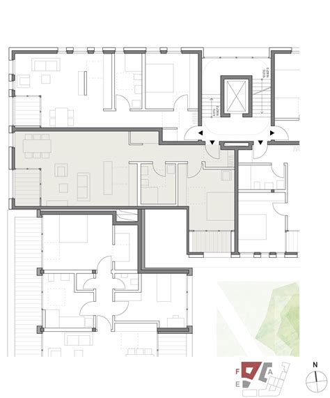 Die geno immobilien gmbh sucht sie! Kaiserquartier . Mietwohnungen Block F . 4.OG . Grundriss ...