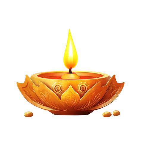 Beautiful Happy Diwali Diya Oil Lamp Festival Decorative Diwali Lights