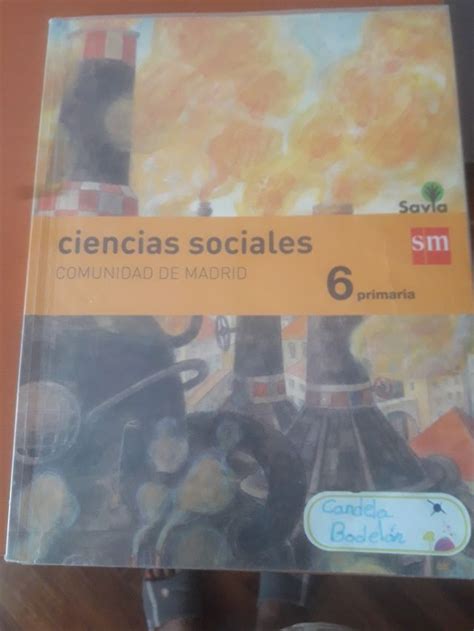 Libro De Ciencias Sociales 6º De Primaria Sm De Segunda Mano Por 10 Eur