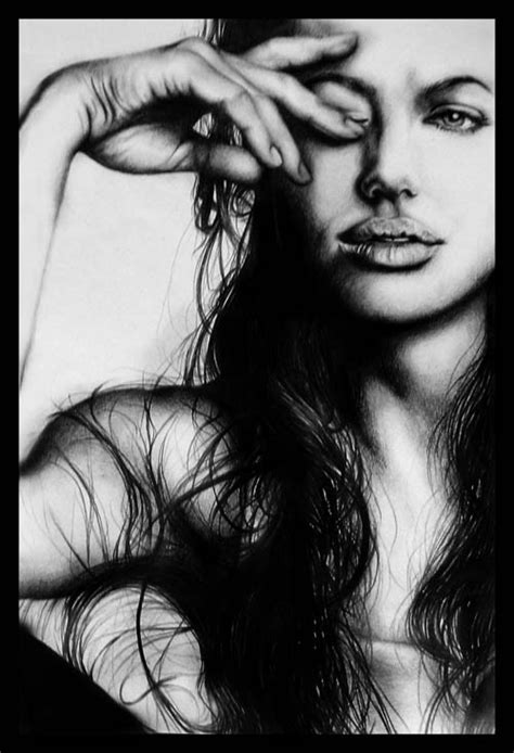 Angie Drawings Angelina Jolie Fan Art 3167537 Fanpop
