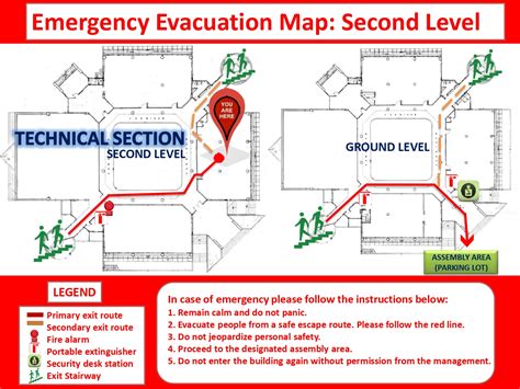 Emergency Evacuation Map Cslib