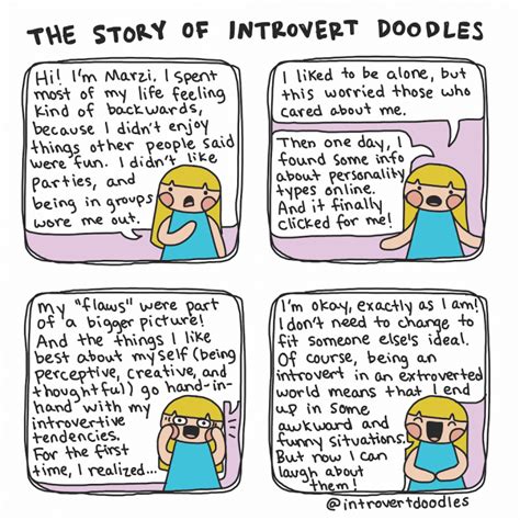 ‘introvert doodles marzi draws about being an introvert with anxiety the mighty