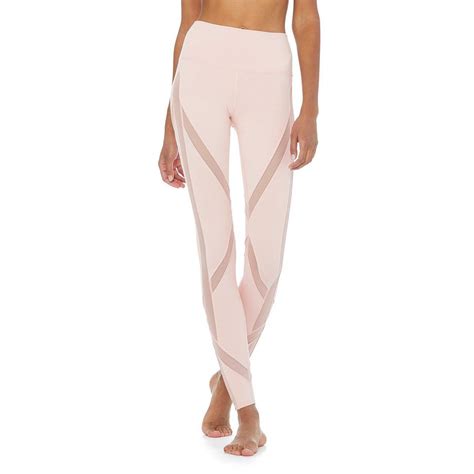 Alo Yoga Hight Waisted Laced Legging In Pink Lyst
