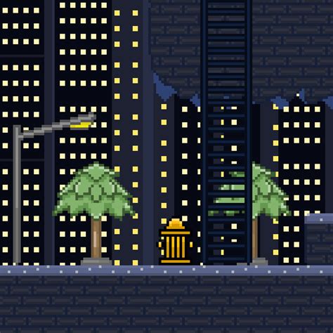 City Pixel Tileset