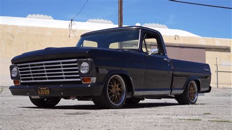 1967 Ford F 100 Coyote V8 Pro Touring Truck Roasts Tires Better Than