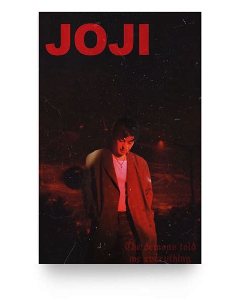 Joji Poster Wendys4fo4store Reviews On Judgeme
