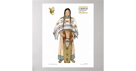 Lakota Woman Poster Zazzle