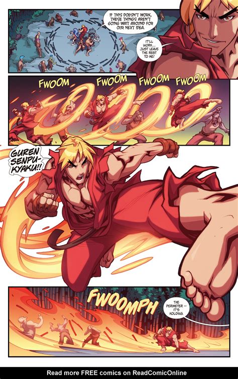 Read Online Street Fighter Vs Darkstalkers Comic Issue 2
