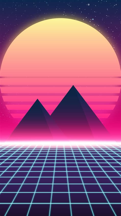 1080x1920 Synthwave Hd Wallpapers Backgrounds
