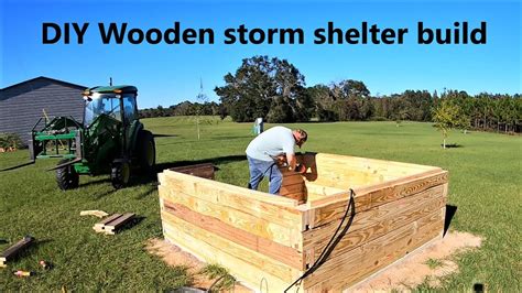 201 Tornado Hurricane Shelter Bunker Build Diy Wooden Storm Shelter 6 Youtube
