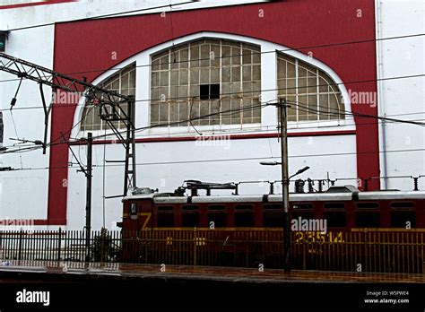 Mumbai Central Railway Station Building Mumbai Maharashtra India Asia