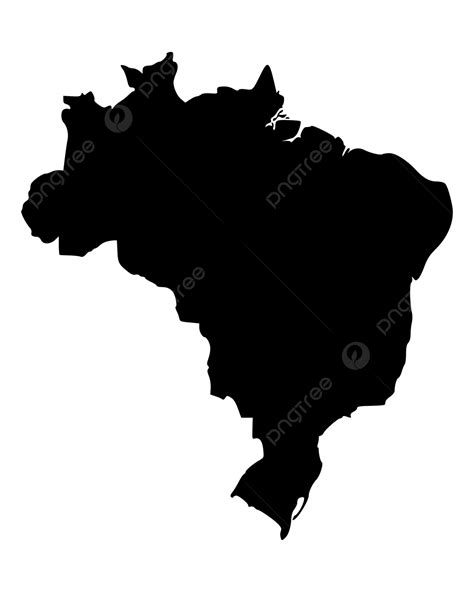خريطة البرازيل خرائطية رسم الخرائط محيط شكل جغرافية Png صورة للتحميل