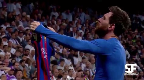 Lionel Messi Celebration Winning Goal El Classico Bernabeu 23 4