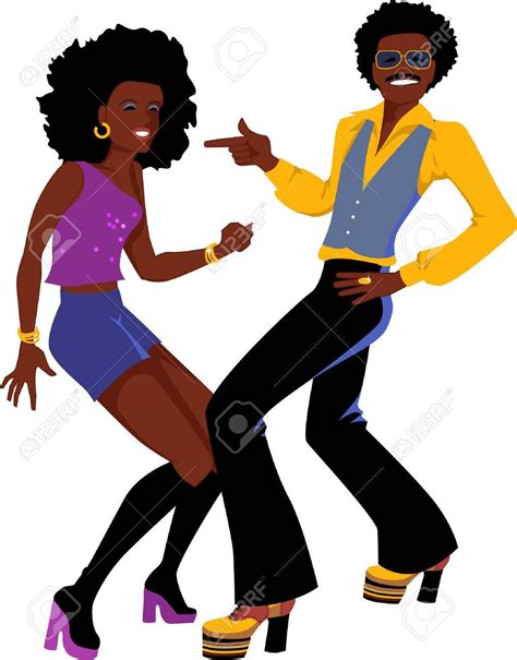 Image Result For 70s African American Clipart Disco Dance Disco