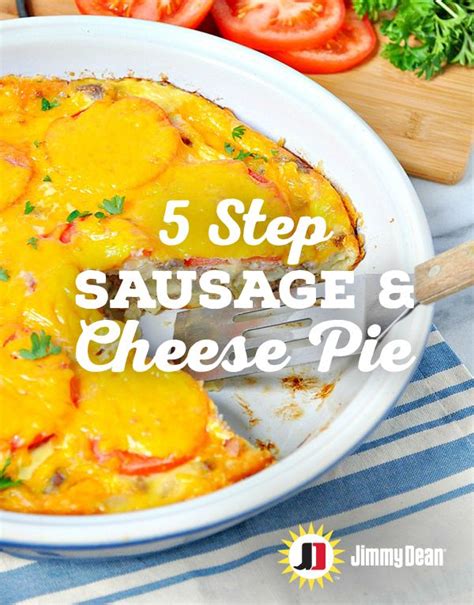 Aunt Bees Sausage And Cheese Pie Recipe Food Recipes Breakfast