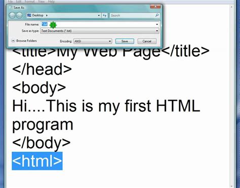 Learn Simple Html Programavi Youtube