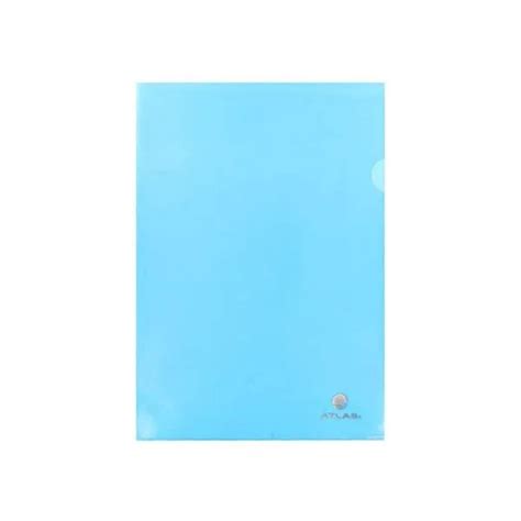 مجلد ملفات شفاف A4 من البولي بروبلين من اطلس ازرق بالجملة تريدلنغ