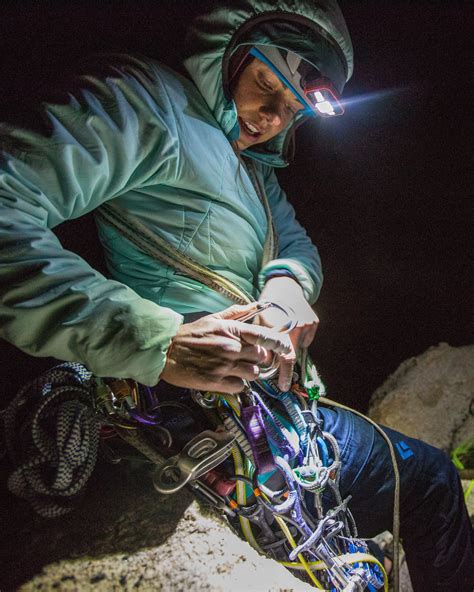 Rock Climbing At Night Sounds Like Something Impossible But It