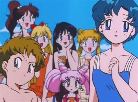 Moonlight Punishment Sailor Moon Supers Episode Sparkling Summer Days Ami The Girl In