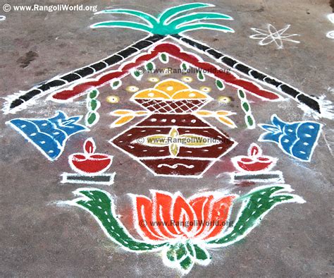 Pongal kolam images & pictures: Pongal Pulli Kolam Images : Search Results for "Pongal ...