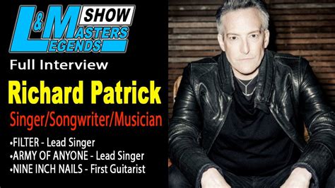 lead singer of filter richard patrick interview youtube