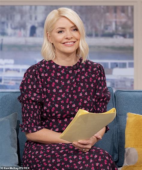 Holly Willoughby S This Morning Return Date Confirmed After A Week Long Absence