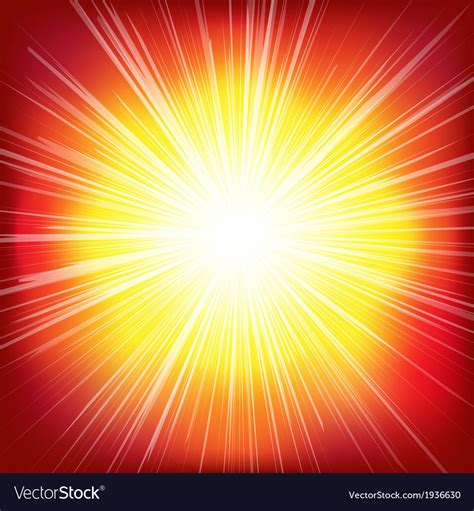 Red Burst Background Royalty Free Vector Image