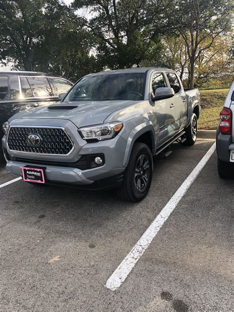 Joined The Club Last Week 2019 4x2 Trd Sport In Cement Gray First