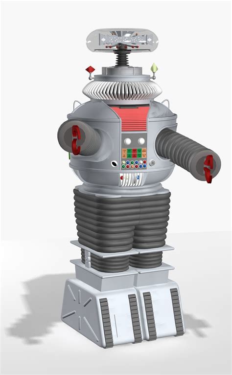 B9 Robot From Lost In Space 3d Model Cgtrader