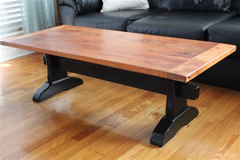 Be sure to clear coat your table with a polyurethane, water or oil based is fine. Ana White | Trestle Table with Mahogany Top - DIY Projects