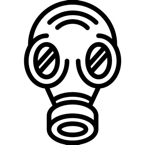 Gas Mask Vector Svg Icon Svg Repo