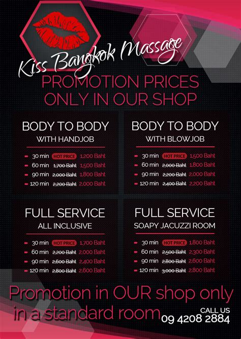 Kiss Bangkok Massage Erotic Sensual Kinky And Tantric Incall Massage And Outcall Massage With