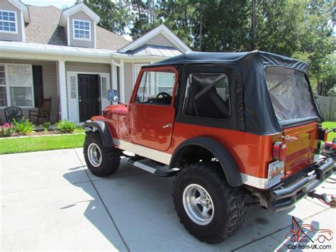 1985 Jeep Amc Cj7 No Reserve Price See Youtube Video For Viewing