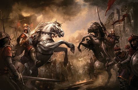 Saladin and richard the lionheart are two names that tend to dominate the crusades. Battle between Richard the Lionheart and Saladin ...
