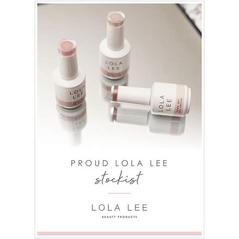 Lola Lee Stockist Poster Lola Lee Beauty