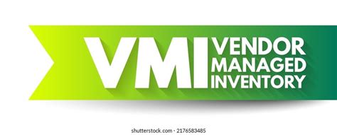 Vmi Vendor Managed Inventory Supply Chain Stock Vector Royalty Free