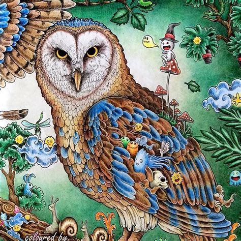 Image Result For Animorphia Owls Owl Coloring Pages Coloring Book Art