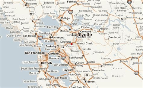 Guide Urbain De Lafayette Californie